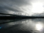 Looking across the Tacoma Narrows to the East