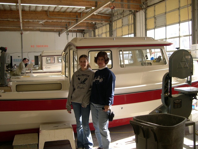 Jessica and Carol with new 22' 