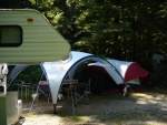 Aug 09 Camp CAVU.  We stayed at Hidden Island Resort. Very nice large campsites.