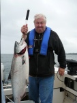 Mike scores another large chinook