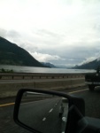 Columbia River Gorge (look in mirror)