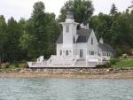 Round Island, Lighthouse turned into a personal residence. 