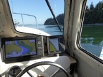 Still flat calm at the north end of Whidbey, ahead of a SCA. Will I make it through before the winds and big waves hit?