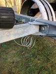 New brake lines with new surge brake system