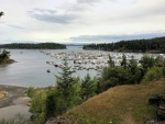 Friday I rode my bike up to Roche Harbor. It was a pretty windy morning.