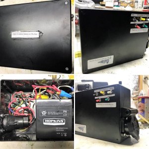 Front side of tester