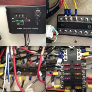 Positive DC bus.  Fed from forward battery.