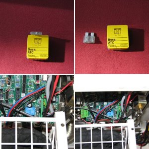 You can see the 2 amp fuse here. Just off center to lower right with the 2 on it.