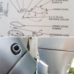 extension case oil leak