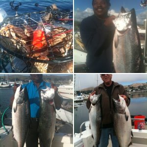 Bodega 2010...fishing for Salmon on one of the few CALM days
Dave and I caught 4 20 pound King Salmon in 90 mins
this day