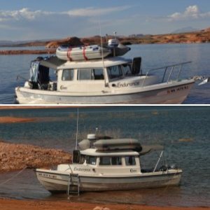 Maiden voyage to Lake Powell in April, 2010