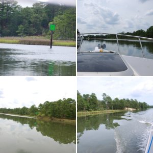 Westward bound on Long Creek, VA.Beach, VA