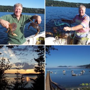 Dock on Burrows Bay, Anacortes, WA