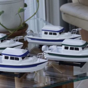 12 Inch C-Dory 22 Ship Model
