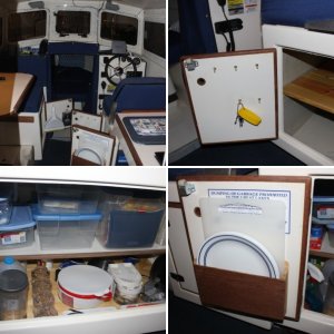 Galley organizer