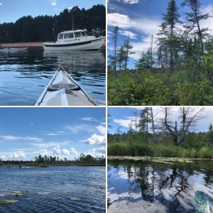 After picnic lunch, we launch into Big Bay