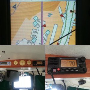 Installation of my new Standard Horizon AIS Radio