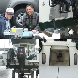 (c-dancer)Upgraded fuel tank covers and Bennett Trim Tab motor