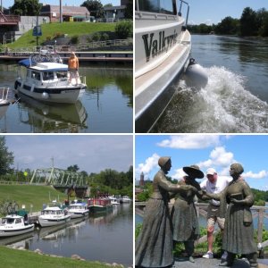 C-Dorys leaving the lock.