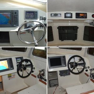 Remove all switches, gauges, displays