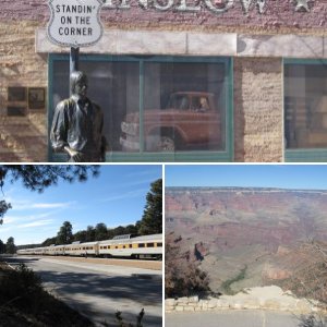 Grand Canyon south rim from the visitor center.  WOW!