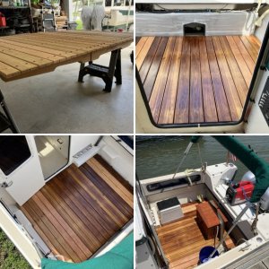 Deck grate build.