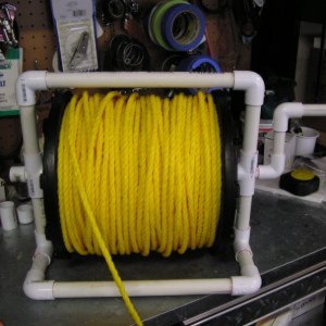 600' of 3/8" poly