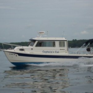 Captain's Cat at Speed in the Potomac