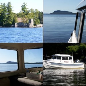 The conture of the bottom allows easy tie-up to shore with a bow anchor set.