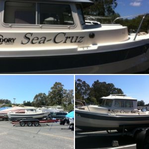 Christening of "Sea Cruz" in Santa Cruz harbor