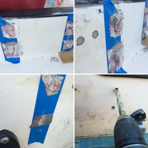 I installed this kicker bracket/swim step that I had fabricated