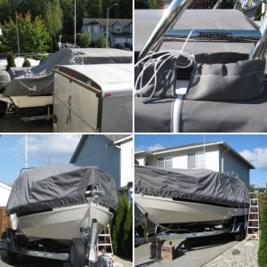New Sunbrella boat cover from Ed @ Angola Canvas