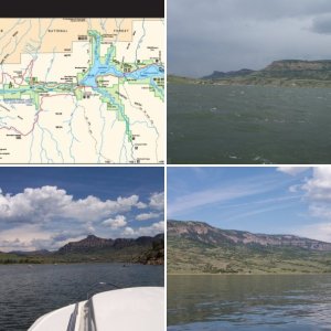 Blue Mesa Reservoir, Colorado - July 4th, 2008