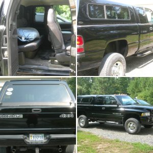 2001 DODGE RAM 2500 4WD V10 EXTENDED CAB
