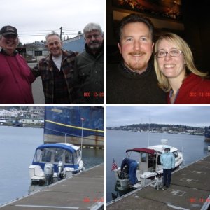 Great white in Lake Washington (an interesting mooring buoy).