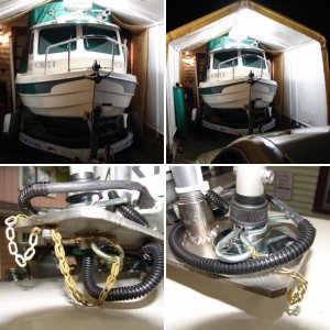 Radar, GPS, and anchor light.
