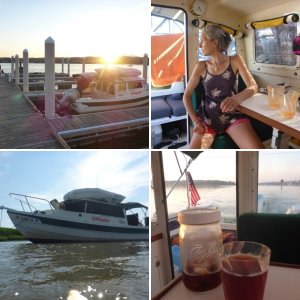 anchored up the bohemia river