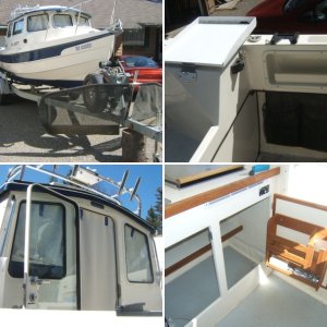 v berth with storage accessories
