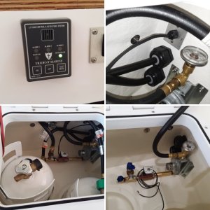 cutting out the drain for the livewell