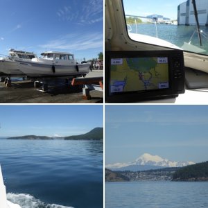Departing Turn Island Friday Morning for Friday Harbor, 25 minutes away at this speed.