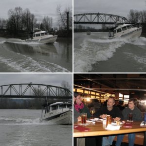 Launching for Dave's River trip, Feb 2011