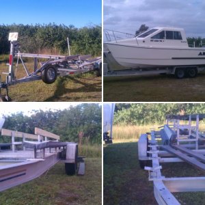 2000 Float On Cat Trailer