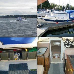 Bringing the boat home