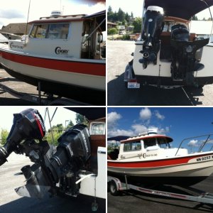 Tied up at the public dock in Port Orchard.