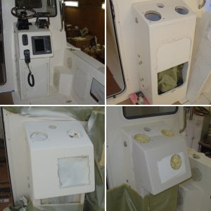 Add panel so door can be lowered