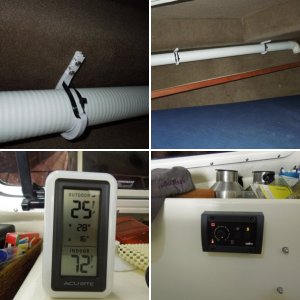 Location of heat vents