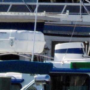 The pod for fenders and extra line life jackets