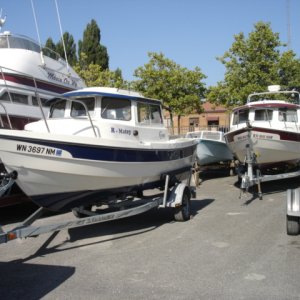 9 Sept Bellingham
R-MATEY & DAYDREAM 
Both in for service 
at West Coast Marine