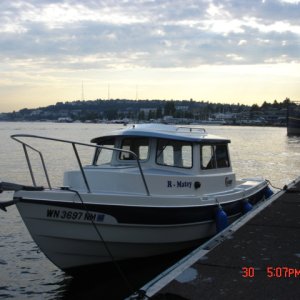 30 Sept Seattle trip
At Ivar's dock 
late afternoon