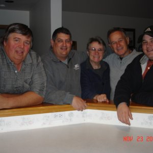 21 November Bellingham
Roger, Byrdman, Ruth, 
Joe & Jeremiah